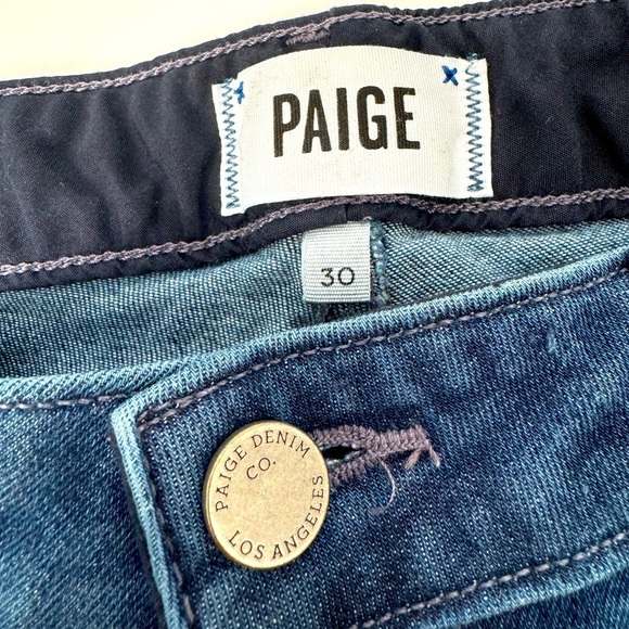 Paige Fiona Flare Leg Jeans Dylan Wash size 30 - Picture 8 of 10